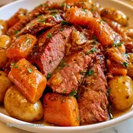 Crockpot Corned Beef for 8 Servings