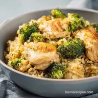 Chicken and Rice Casserole with Broccoli