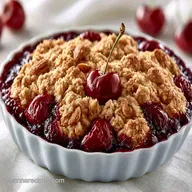Cherry Crisp for 6 Servings