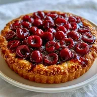 Fresh Cherry Pie: Buttery Crust