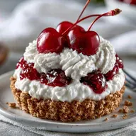 No Bake Cherry Delight with Cream Cheese