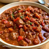 Slow Cooker Chili with Ground Beef