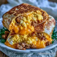 Taco Bells Breakfast Burrito Pan-Seared