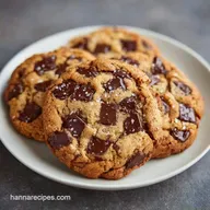 Vanilla Rich Chocolate Cookies: Chewy