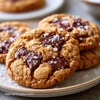 Chocolate Sea Salt Cookies in 25 Minutes