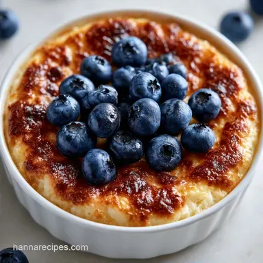 Blueberry Cottage Cheese Bowls for 4