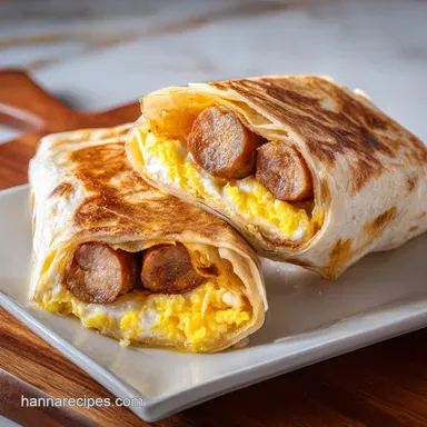 Best Makeahead Breakfast Burritos for 8 Recipe Card