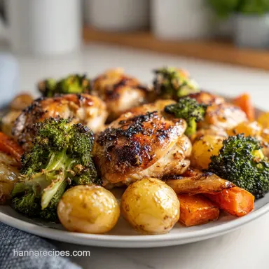 Best Sheet Pan Dinner for Busy in 45 Min Recipe Card