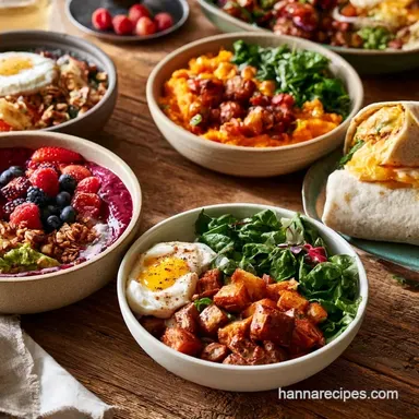 20 Easy Breakfast Bowl Recipes for Busy Mornings