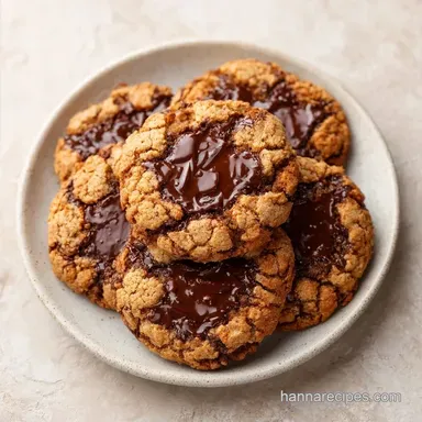 Brown Sugar Chocolate Cookies: Chewy