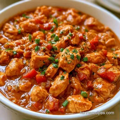 Creamy Buffalo Chicken Chili Recipe Card