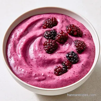 Cherry Berry Smoothie Bowl in 5 Minutes Recipe Card