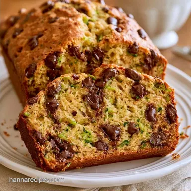 Chocolate Chip Zucchini Bread for 12
