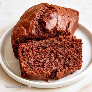 Chocolate Zucchini Bread for 1 Loaf