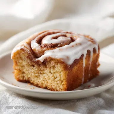 Cinnamon Roll Sheet Cake in 45 Minutes Recipe Card