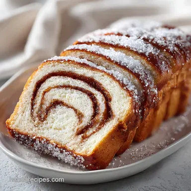 Cinnamon Swirl Donut Bread in 60 Minutes Recipe Card
