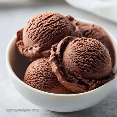 Chocolate Ice Cream in 40 Minutes