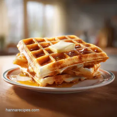 Belgian Waffle Recipe: Crispy and Fluffy