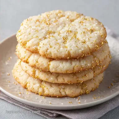 Crispy White Sugar Cookies for 36