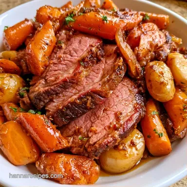 Crockpot Corned Beef for 8 Servings Recipe Card