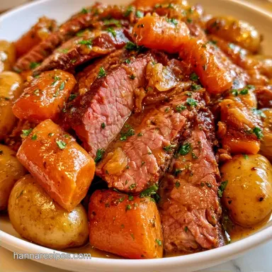 Crockpot Corned Beef for 8 Servings