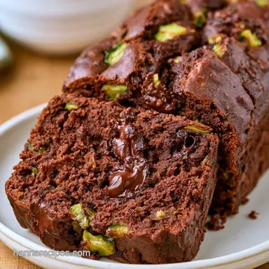 Double Chocolate Zucchini Bread: Fudgy Recipe Card