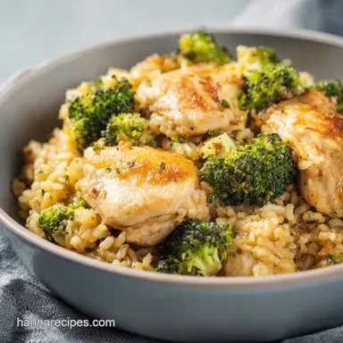 Chicken and Rice Casserole with Broccoli