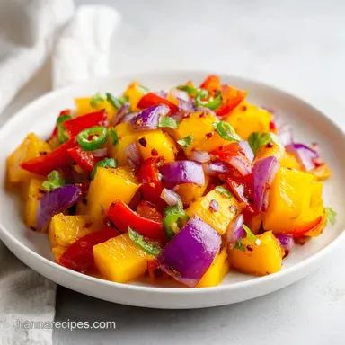 Mango Salsa in 15 Minutes: Vibrant Mexican Party Appetizer