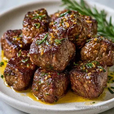 Garlic Herb Steak Bites in 20 Minutes