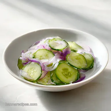 Grandmas Cucumber Salad: Creamy and Silky in 15 Minutes