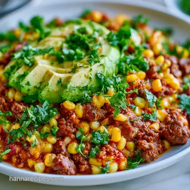 Beef Taco Power Bowl: Meal Prep Recipe Card
