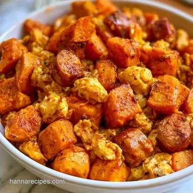 High Protein Breakfast Bowl with Eggs