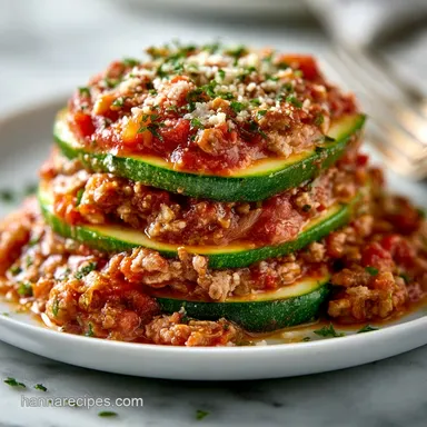 Zucchini Lasagna for 12 Servings