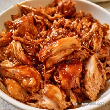 Slow Cooker Barbecue Chicken Thighs