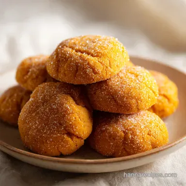 Soft Glazed Pumpkin Sugar Cookies: Chewy