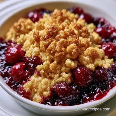 Cherry Cobbler for 6-8 Servings Golden