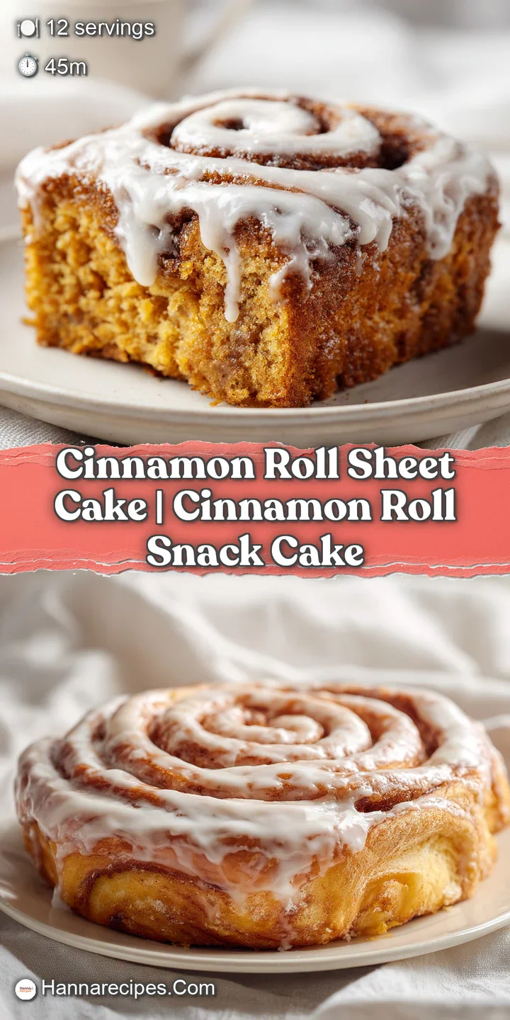 Close-up of creamy white frosting melting into warm cinnamon swirls on a moist, golden-brown sponge cake texture.