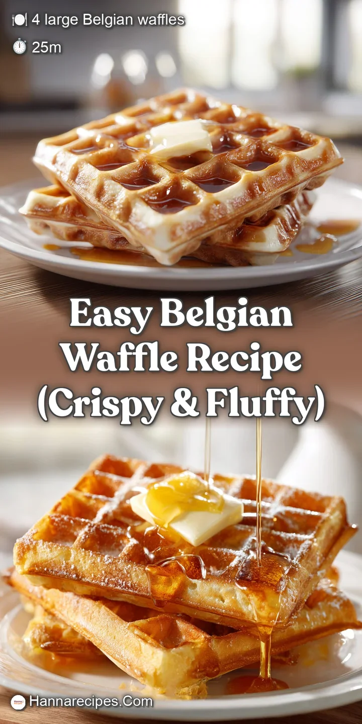 Close-up of golden waffle pockets filled with glistening maple syrup and a melting dollop of creamy salted butter.