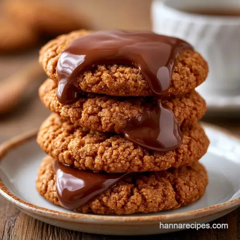 A stack of soft, chewy cookies on a minimalist white ceramic plate paired with a tall glass of creamy cold milk.