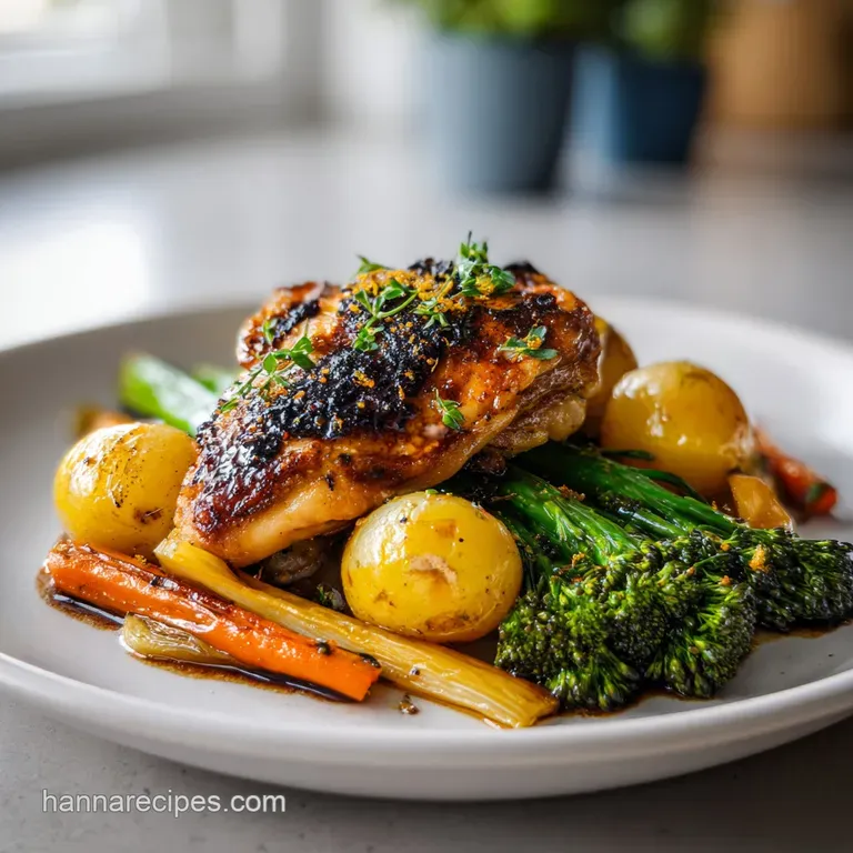 Best Sheet Pan Dinner for Busy: Chicken & Veggies