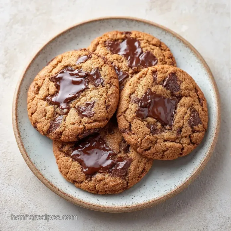 A neat stack of soft, cocoa-colored treats on a white ceramic plate beside a cold glass of creamy milk.