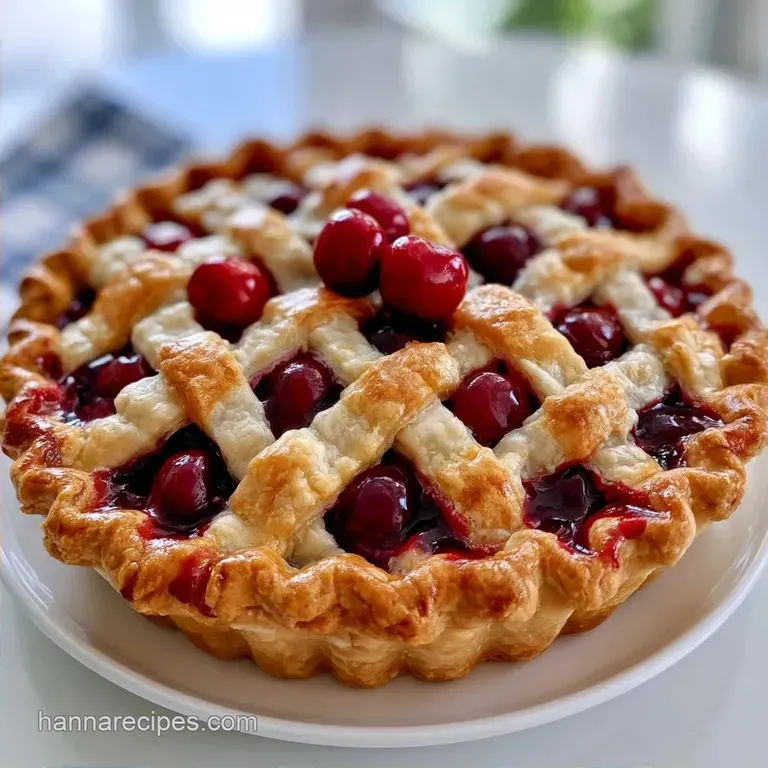 Classic Cherry Pie with Buttery Crust