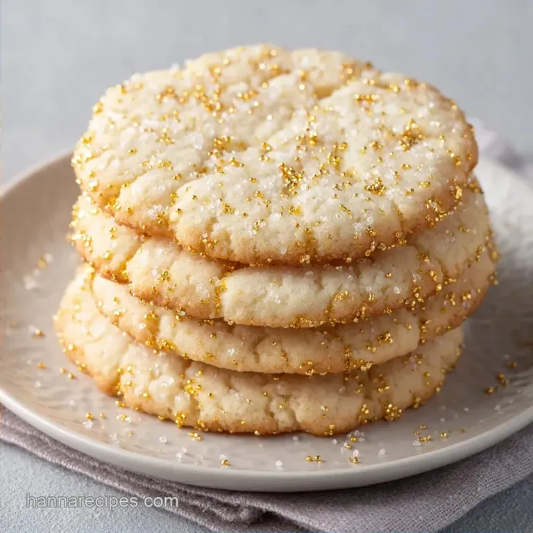 Crispy White Sugar Cookies: Old Fashioned Crunch