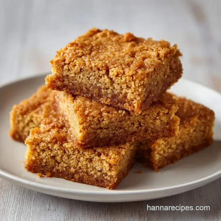 Guilt-Free Easy Cookie Bars: Chewy and Golden