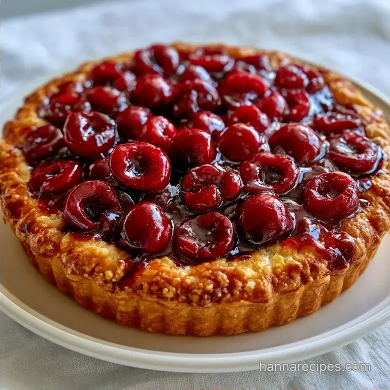 Buttery Fresh Cherry Pie with Homemade Crust