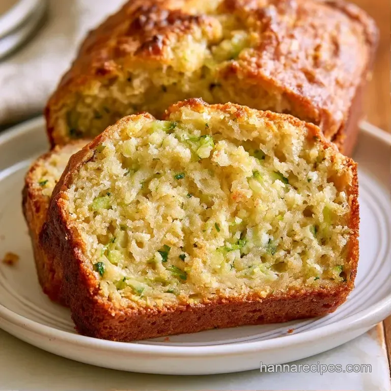 A thick slice of moist, golden-brown bread on a white plate, topped with a dollop of butter and a sprinkle of cinnamon.