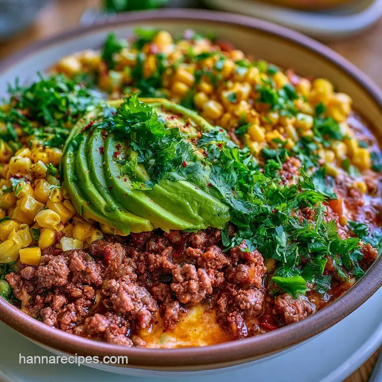 High Protein Beef Taco Power Bowl: Meal Prep Friendly