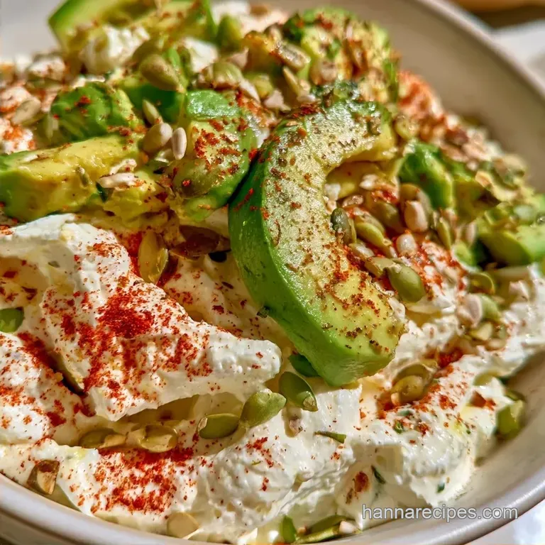 High Protein Cottage Cheese Bowl with Pepitas