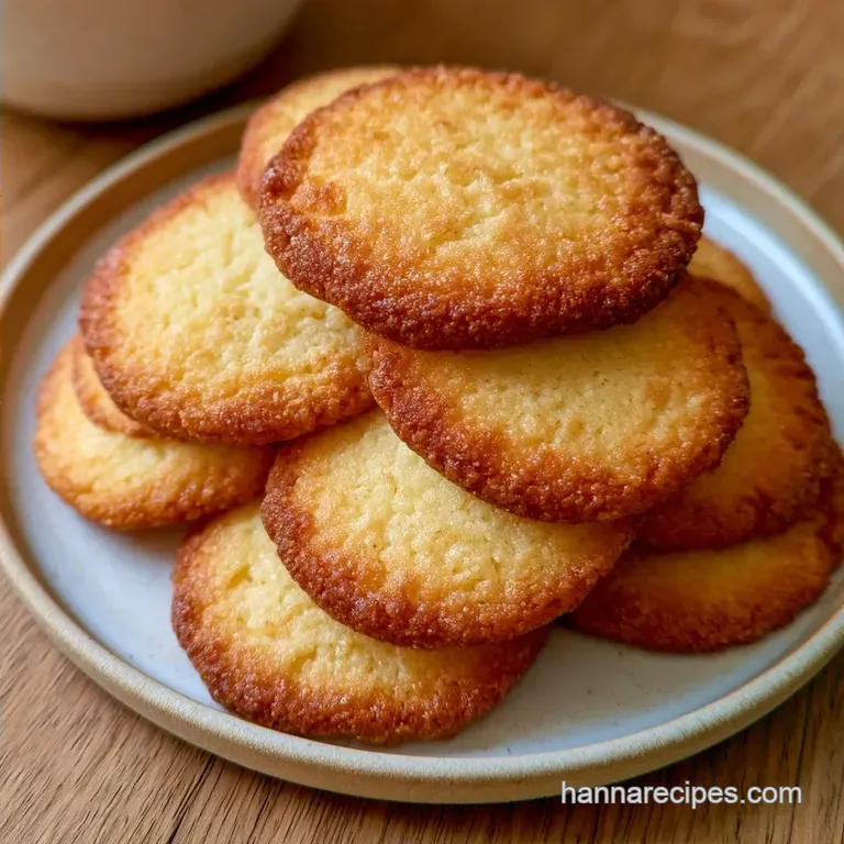 Guilt-Free Simple Homemade Cookies: Chewy and Golden