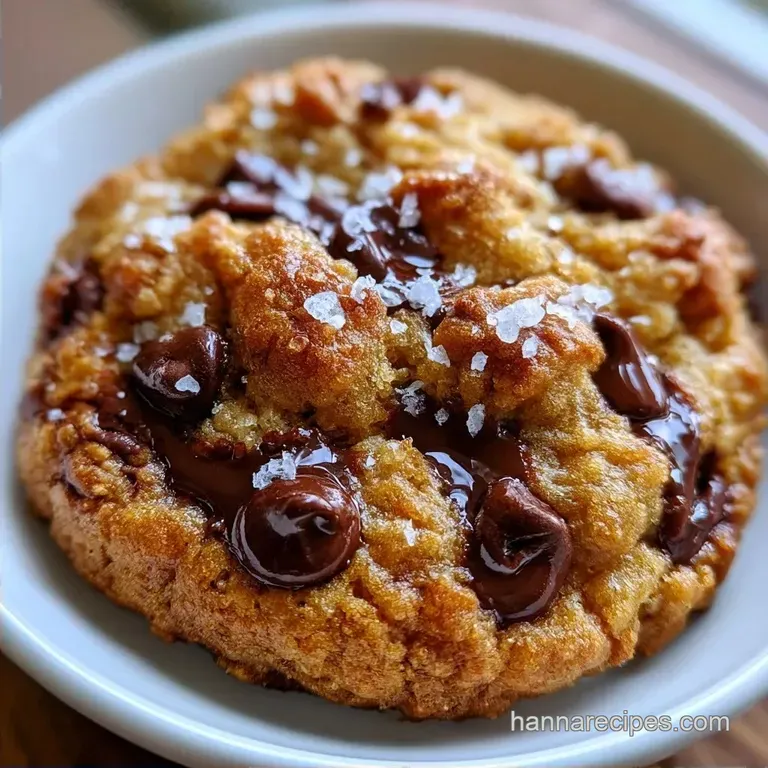 Healthy Single Serve Chocolate Chip Cookie